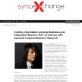 Sync Exchange - Tatsuya Oe Interview