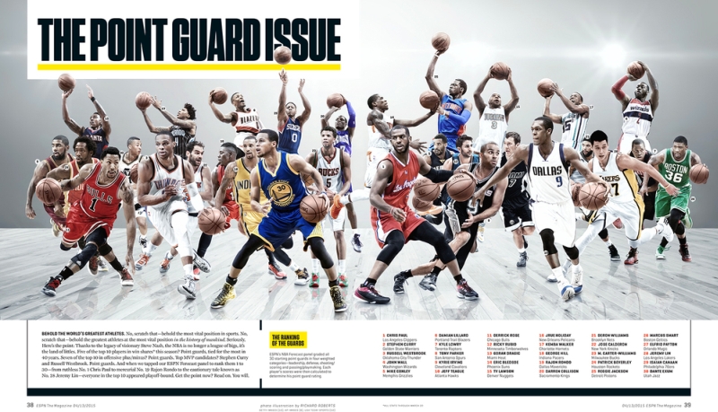 ESPN Point Guards by Richard Roberts