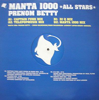 Manta 1000 - Prenom Betty