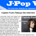 Captain Funk-interview at J-Pop World thumbnail