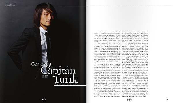 Captain Funk on EXO_magazine10 (Venezuela)