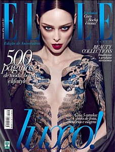 Coco Rocha on ELLE Brazil 2012 May Cover