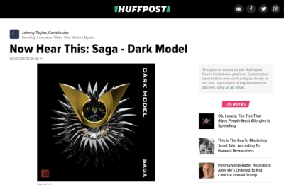 Now Hear This -Saga-Dark Model on Huffington Post